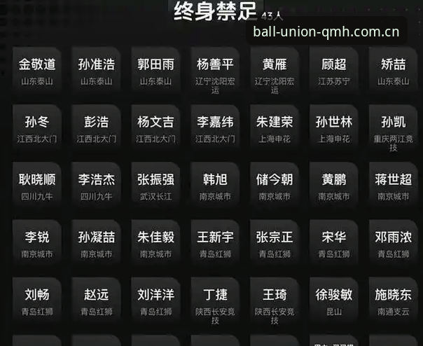 足协第三批禁足名单深度解析：从案例看体育诚信重建的实用指南
